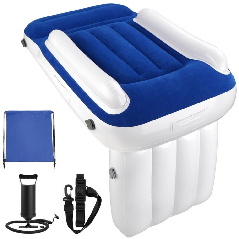 New Toddler Airplane Bed, Inflatable Travel Bed, Manual Pump & Carry Bag